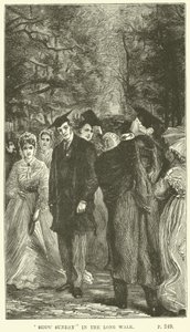 Illustration für Tom Brown in Oxford von Thomas Hughes von Sydney Prior after Hall