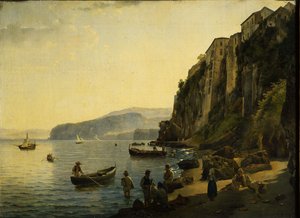Der kleine Hafen von Sorrent, 1826 von Sylvester Feodosiyevich Shchedrin