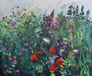 Wildblumenwiese von Sylvia Paul
