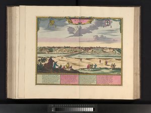 Ansicht des Ortes Marchena von Symon Novelanus (possibly)