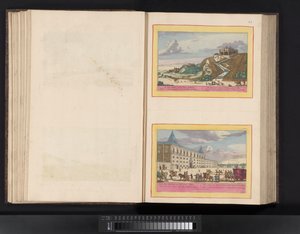 Küste bei Lissabon mit den Orten Cascais und Belém von Symon Novelanus (possibly)