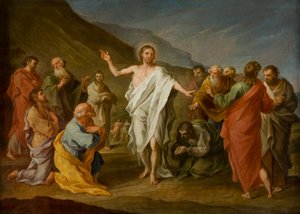 Christus erscheint den Aposteln nach der Auferstehung
