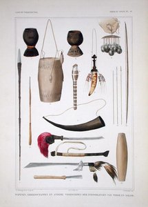 Waffen und Ritualobjekte aus Timor, aus 