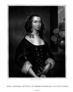 Lady Anne Clifford, Gräfin von Dorset, Pembroke und Montgomery, 1825