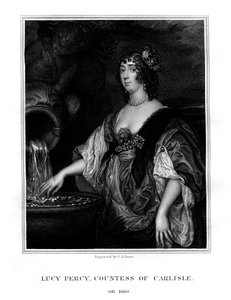 Lucy Hay, Gräfin von Carlisle, englische Gesellschaftsdame, 1825