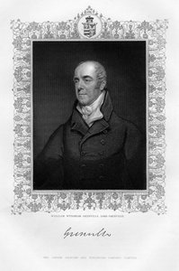 William Wyndham Grenville 1759-1834, 1. Baron Grenville, englischer Politiker, 19. Jahrhundert