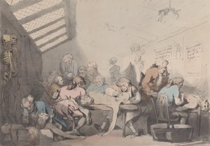 Der Seziersaal, ca. 1838