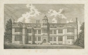 Ingestre Hall (Gravur) von T Carter