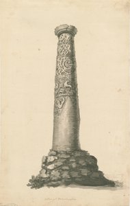 Wolverhampton - Sächsische Säule im Kirchhof von St. Peter