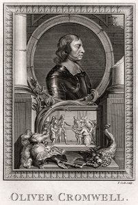 Oliver Cromwell, 1775 von T. Cook