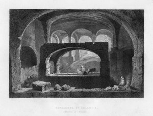 Ein Grabmal in Seleucia, Mesopotamien Irak/Iran, 1841
