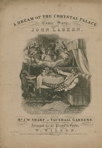 Ein Traum vom Kristallpalast, ein komisches Lied von John La Bern von T. Hampson Jones