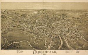 Carbondale, Pennsylvania, 1890 von T. M. Fowler