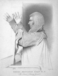 Henry Brougham Esq., M.P., der Generalstaatsanwalt der Königin, ca. 1820