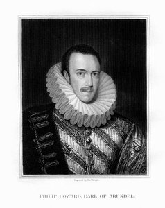 Heiliger Philip Howard, 20. Earl von Arundel, englischer Adliger, 1826 von T. Wright