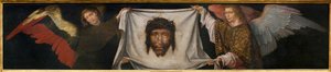 Engel tragen das Heilige Grabtuch von Taborda Vlame Frey Carlos