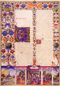Das Buch Kohelet, aus Band I der Bibel von Borso d