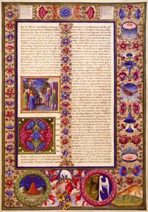 Das Buch Sirach, aus Band I der Bibel von Borso d
