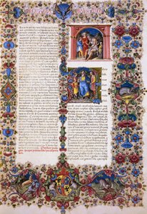 Das erste Buch der Chroniken, erster Band der Bibel von Borso d