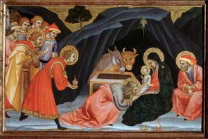 Anbetung der Heiligen Drei Könige von Taddeo di Bartolo