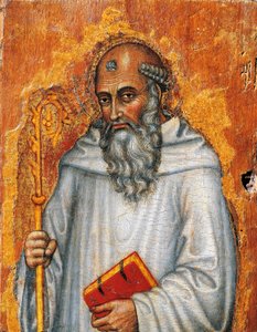 Assisi, Heiliger Benedikt von Taddeo di Bartolo