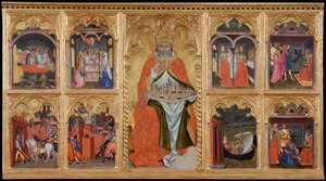 Heiliger Geminianus mit Szenen aus seinem Leben, 1401