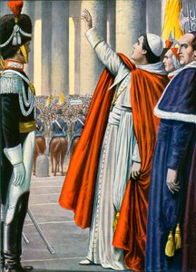 18. Juli 1846, Papst Pius IX. erklärt eine Amnestie von Tancredi Scarpelli