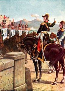 Guglielmo Pepe auf der Ponte della Maddalena in Neapel von Tancredi Scarpelli