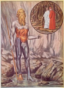 Illustration für Dantes Göttliche Komödie von Tancredi Scarpelli