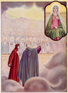 Illustration für Dantes Göttliche Komödie von Tancredi Scarpelli