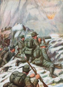Italienische Soldaten im Ersten Weltkrieg von Tancredi Scarpelli