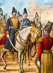 Nasradin-Schah, König von Persien von Tancredi Scarpelli