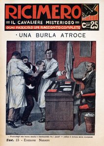 Volksroman „Ricimero, der geheimnisvolle Ritter - jede Akte eine vollständige Geschichte“ von Tancredi Scarpelli