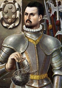 Porträt von Giovanni dalle Bande Nere, italienischer Condottiere von Tancredi Scarpelli