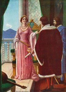 Königin Giovanna II. von Neapel annulliert die Adoption von Alfonso d