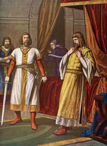 Die Ermordung von Philipp von Schwaben am 21. Juni 1208 in Bamberg durch Otto von Wittelsbach von Tancredi Scarpelli
