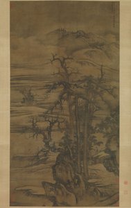 Landschaft nach einem Gedicht von Wang Wei von Tang Di
