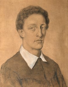 Porträt des Dichters Alexander Blok, 1906 von Tatyana Nikolaevna Gippius