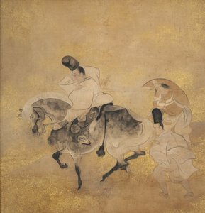 Überquerung bei Sano (Sano no watari) von Tawaraya Sotatsu
