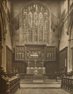 Chor und Ostfenster von St. Margarets, Westminster, um 1935