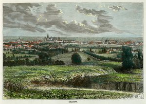 Krakau, Polen, um 1880