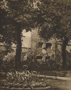 Ort des Marshalsea-Gefängnisses vom Kirchhof von St. Georges, Southwark, ca. 1935