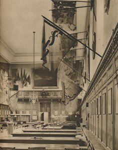 Wo die Pensionäre unter glorreich zerfetzten Fahnen speisen, um 1935 von Taylor
