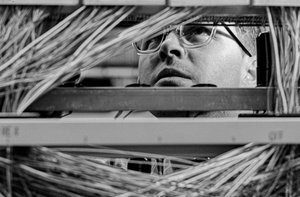 Wartung von Telefonanlagen bei PacTel alias Pacific Telephone in Bellingham von Ted Spiegel