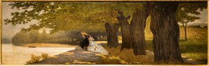 Hochzeitsreise von Telemaco Signorini