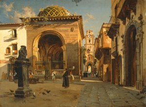 Die Sedil Dominova Loggia in Sorrent