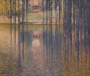 Weiden am See, 1915 von Teodoro Wolf Ferrari