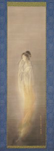 Geist [rechts von einem Paar], Juli 1900 von Terasaki Kogyo