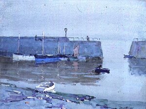 Ein ruhiger Morgen, Mousehole, Cornwall