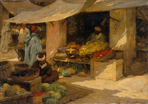 Obstmarkt, Tanger, 1880-1936